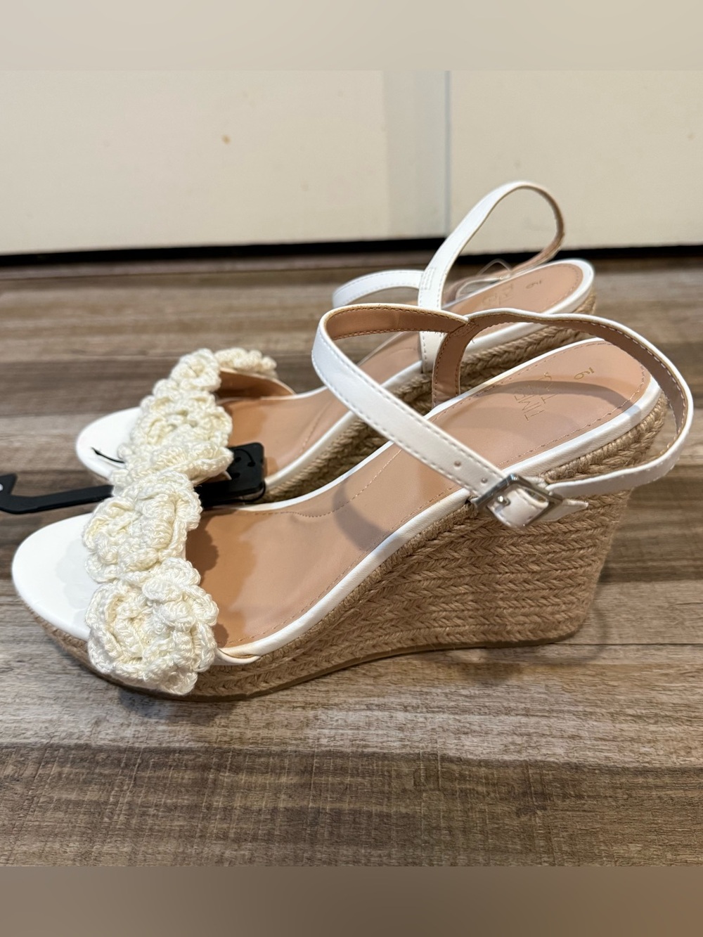 Time and Tru espadrille wedges